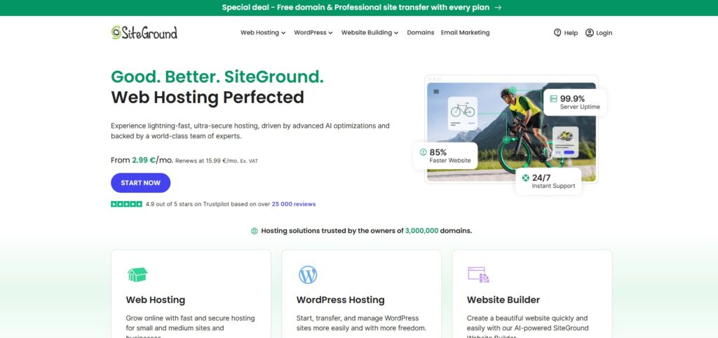 SiteGround Review